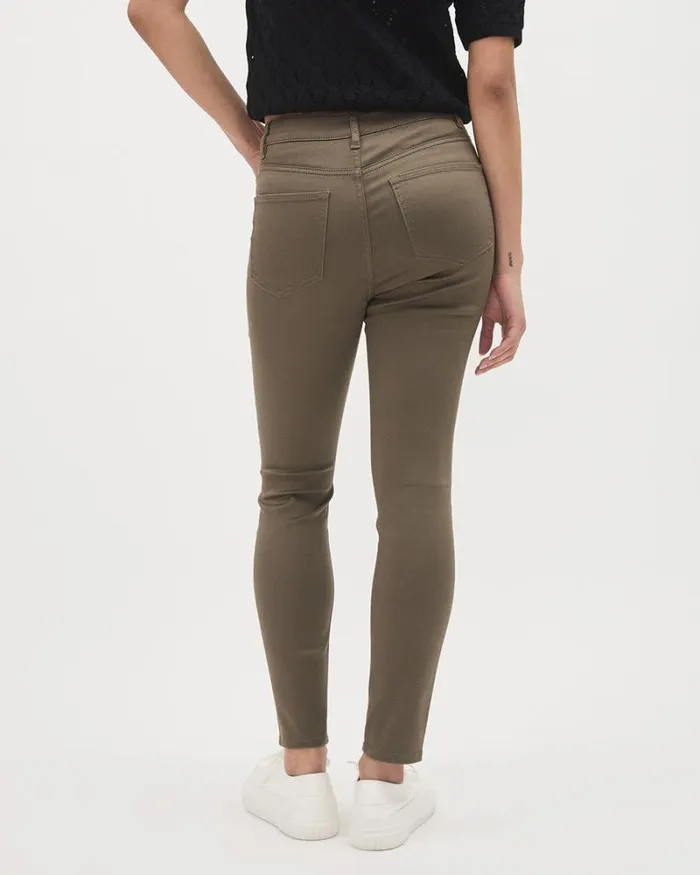 RWandCO Pants Solid HighRise Natalie Jegging Tarmac 8211 Women RWandCO Pants Solid HighRise Natalie Jegging Tarmac 8211 Women