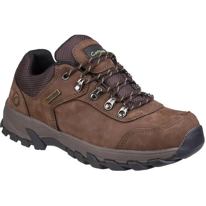 RWandCO Shoes Cotswold 8211 Mens Hawling Lace Up Walking Shoe Dark Brown 8211 Men