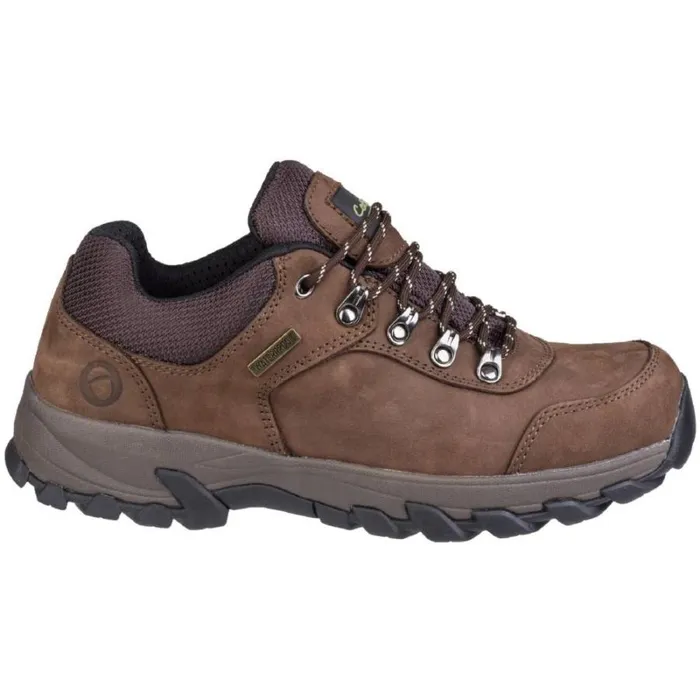 RWandCO Shoes Cotswold 8211 Mens Hawling Lace Up Walking Shoe Dark Brown 8211 Men