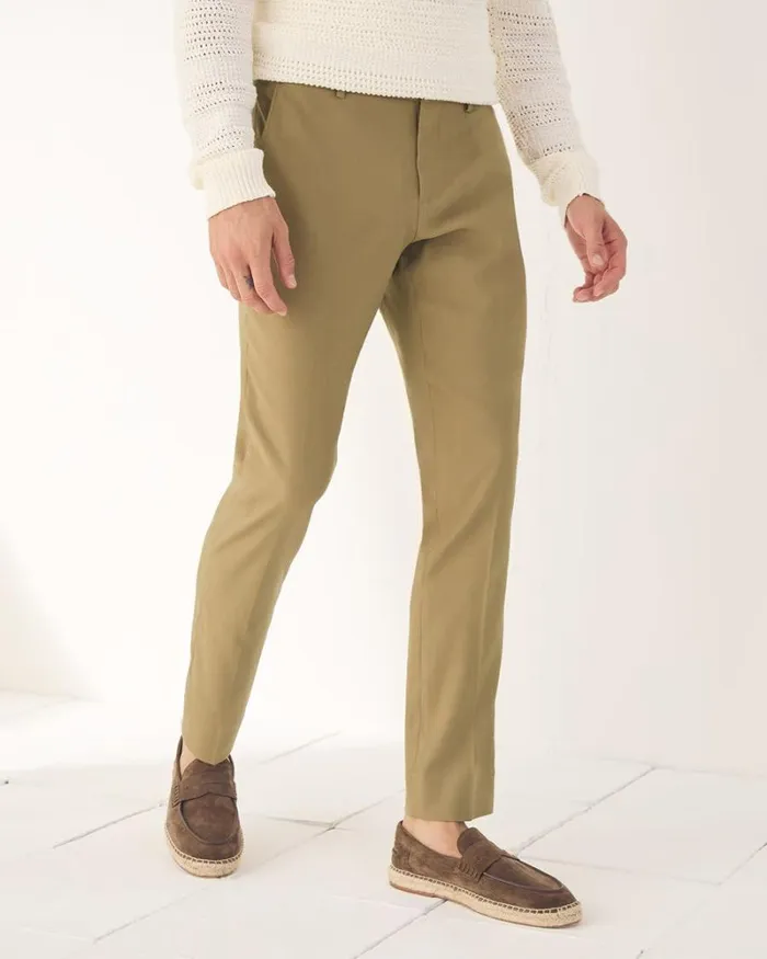 RWandCO Suit Pants SlimFit Linen Suit Pant Zaatar 8211 Men RWandCO Suit Pants SlimFit Linen Suit Pant Zaatar 8211 Men
