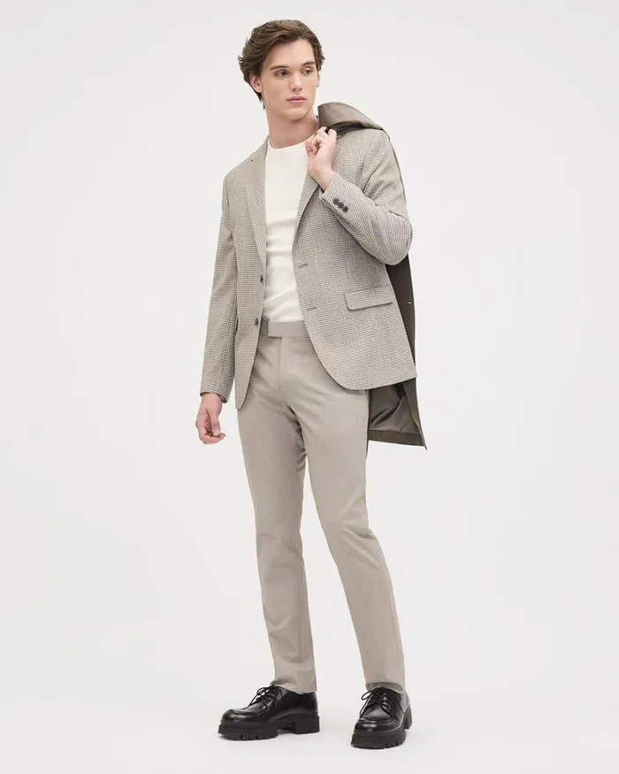 RWandCO Suit Pants SlimFit Taupe Suit Pant Tawny Taupe 8211 Men
