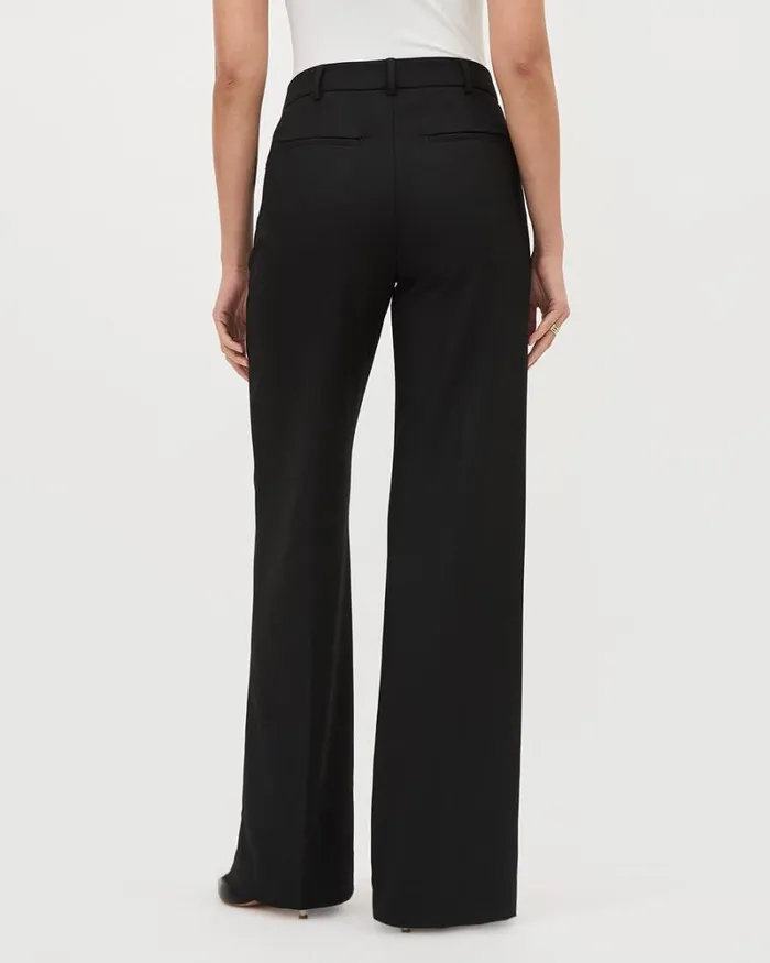 RWandCO Suits Black WideLeg HighRise WoolBlend Pant Black 8211 Women RWandCO Suits Black WideLeg HighRise WoolBlend Pant Black 8211 Women