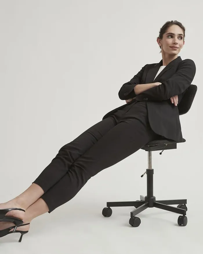 RWandCO Suits Limitless Slim Ankle Signature Pant Black 8211 Women RWandCO Suits Limitless Slim Ankle Signature Pant Black 8211 Women