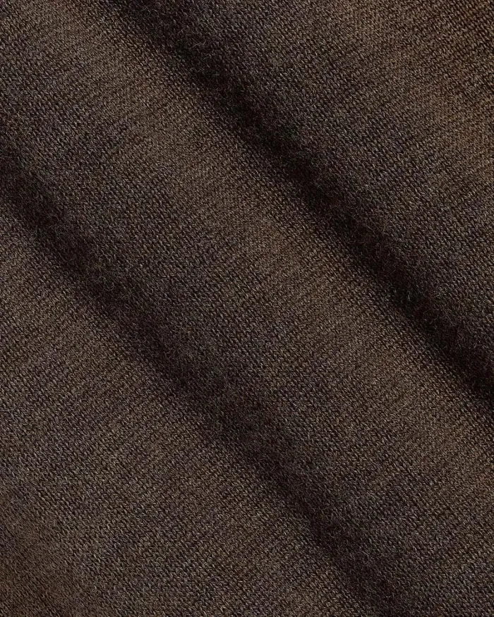 RWandCO Sweaters and Cardigans LongSleeve MerinoWool Polo Light Brown 8211 Men RWandCO Sweaters and Cardigans LongSleeve MerinoWool Polo Light Brown 8211 Men