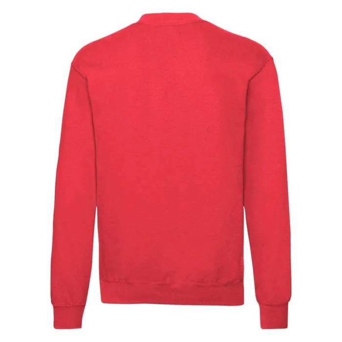 RWandCO Sweatshirts and Hoodies Fruit Of The Loom 8211 Mens Classic 8020 Setin Sweatshirt Medium Red 8211 Men