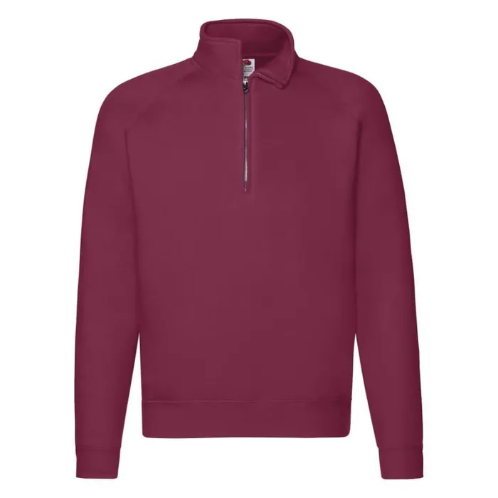 RWandCO Sweatshirts and Hoodies Fruit Of The Loom 8211 Mens Zip Neck Sweatshirt Medium Red 8211 Men RWandCO Sweatshirts and Hoodies Fruit Of The Loom 8211 Mens Zip Neck Sweatshirt Medium Red 8211 Men