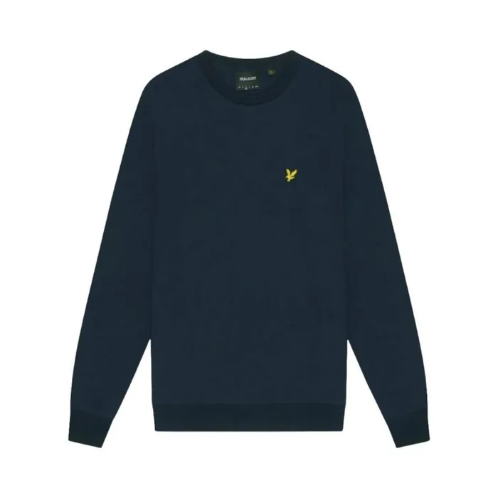 RWandCO Sweatshirts and Hoodies Lyle and Scott 8211 Mens Interlock Crew Neck Sweatshirt Dark Blue 8211 Men RWandCO Sweatshirts and Hoodies Lyle and Scott 8211 Mens Interlock Crew Neck Sweatshirt Dark Blue 8211 Men
