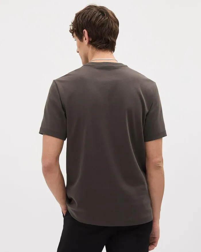 RWandCO TShirts Interlock CrewNeck TShirt Mulch 8211 Men RWandCO TShirts Interlock CrewNeck TShirt Mulch 8211 Men
