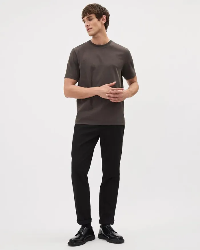 RWandCO TShirts Interlock CrewNeck TShirt Mulch 8211 Men RWandCO TShirts Interlock CrewNeck TShirt Mulch 8211 Men