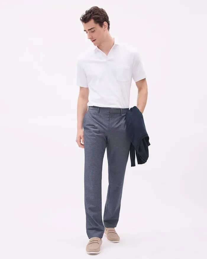 RWandCO TShirts ShortSleeve Supima R Cotton Tee With Camp Collar Bright White 8211 Men RWandCO TShirts ShortSleeve Supima R Cotton Tee With Camp Collar Bright White 8211 Men