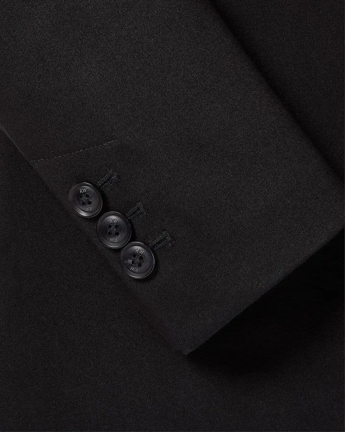 RWandCO The Limitless Suit Limitless OneButton Fitted Blazer Black 8211 Women
