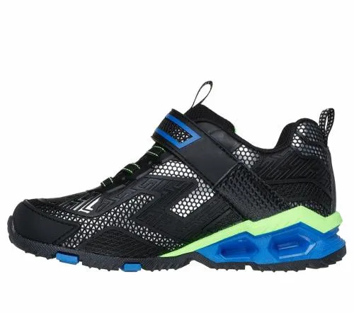 SLights Hydro Lights 8211 HeatTread Black Blue Kids SKECHERS Big Kids UK Sizes 36