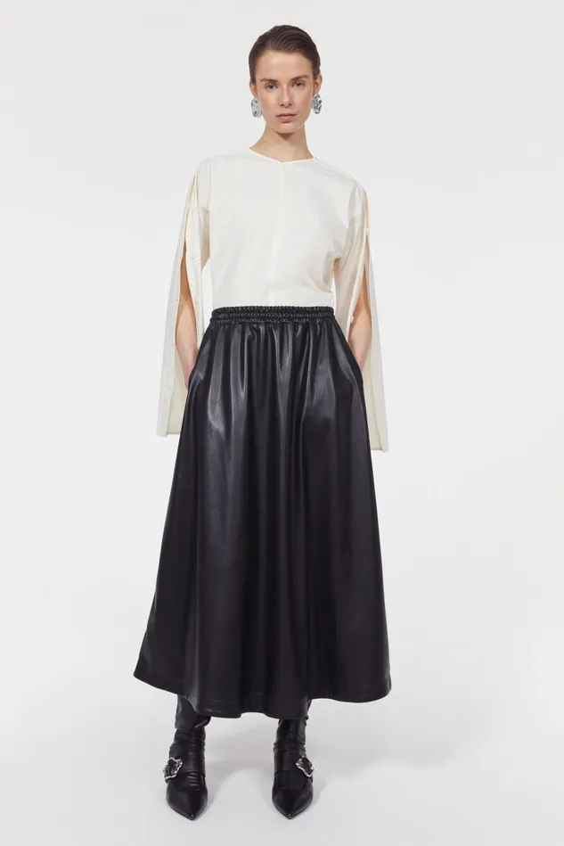 Saar Cotton Blouse Canvas Women Rodebjer Shirts and Blouses