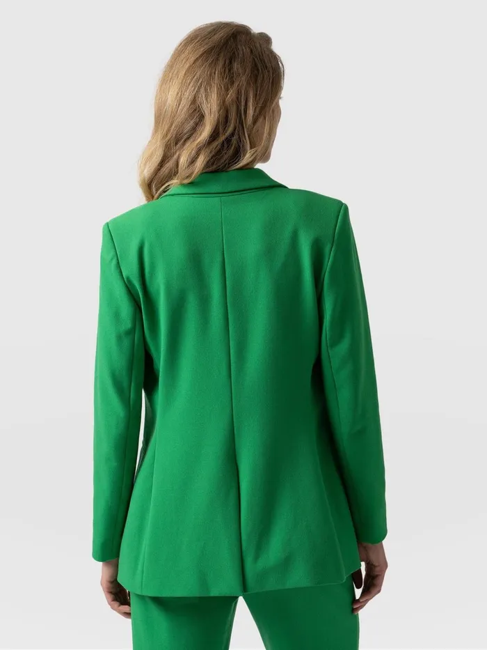 Saint And Sofia Blazers Women Cambridge Blazer 8211 Emerald Green Emerald Green
