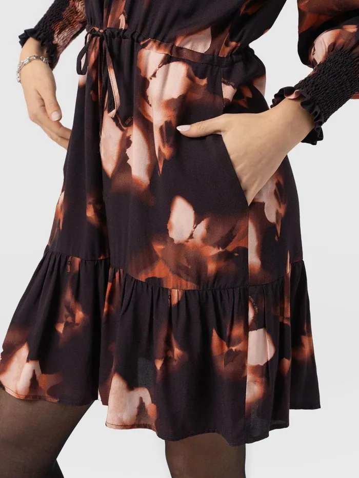 Saint And Sofia Dresses Women Mini Olivia Zip Up Dress 8211 Orange Aurora Orange Aurora