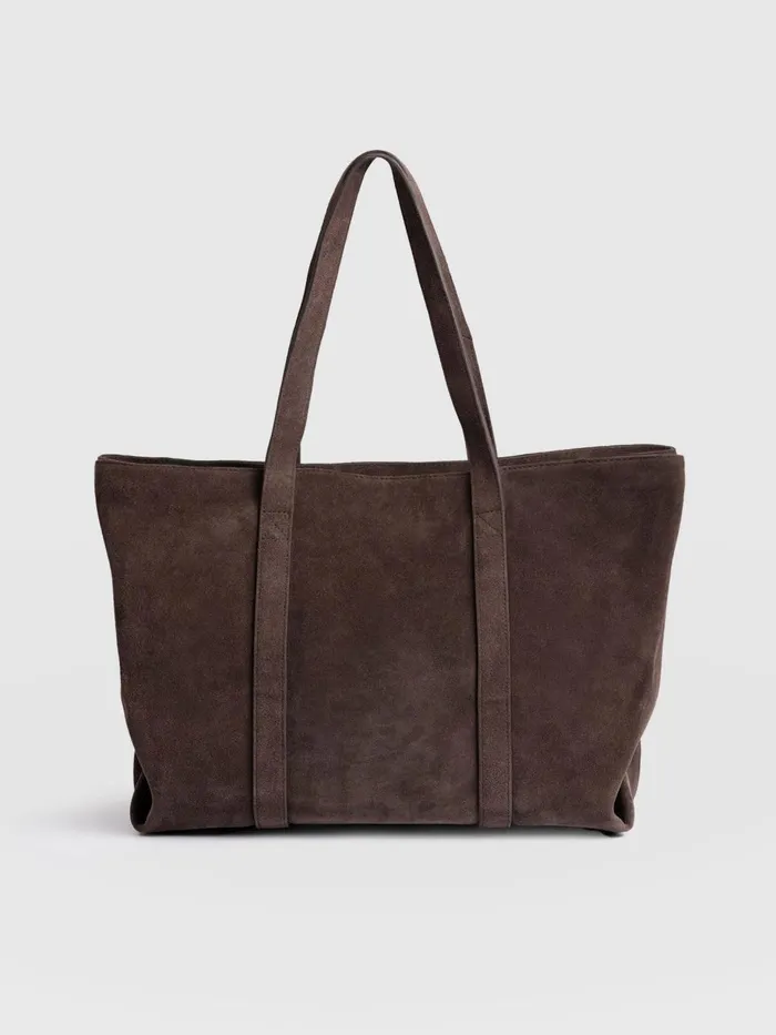 Saint And Sofia Leather Women Kara Shopper Bag 8211 Brown Brown