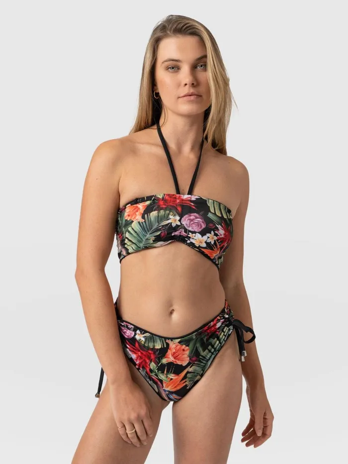 Saint And Sofia Swimwear Women Halina Bikini Bottom 8211 Tropics Tropics
