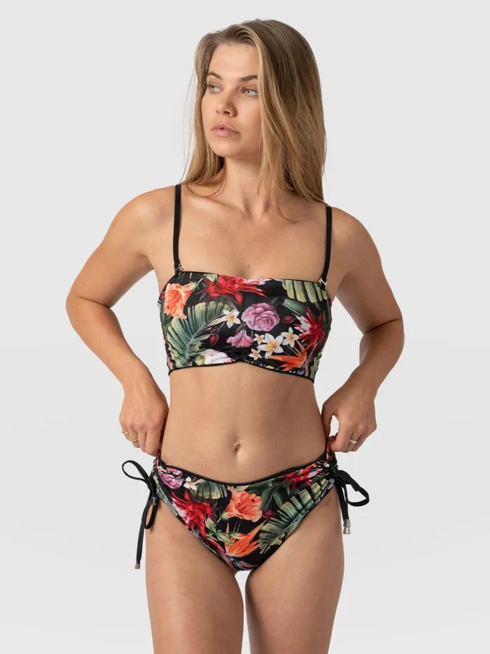 Saint And Sofia Swimwear Women Halina Bikini Bottom 8211 Tropics Tropics