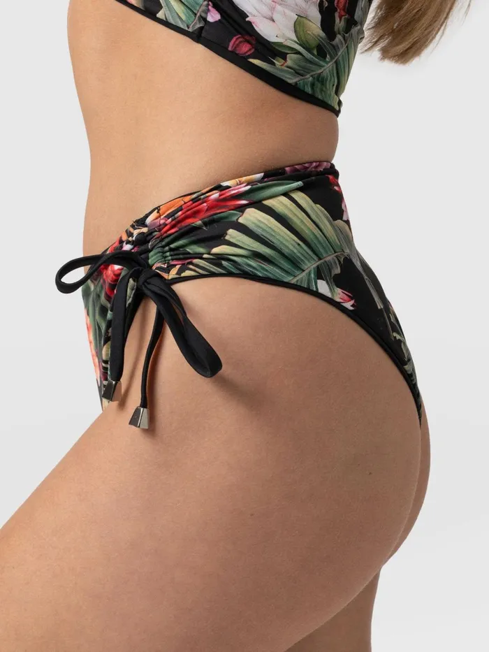 Saint And Sofia Swimwear Women Halina Bikini Bottom 8211 Tropics Tropics