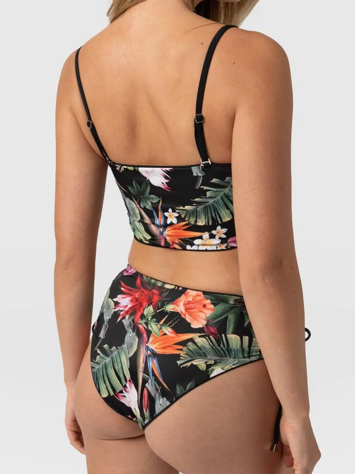 Saint And Sofia Swimwear Women Halina Bikini Bottom 8211 Tropics Tropics