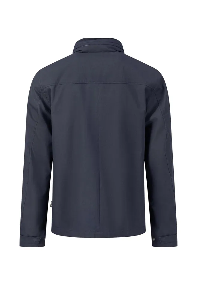 Sale Men FYNCHHATTON Field Jacket With Removable Hood Dusty Olivedark Navy