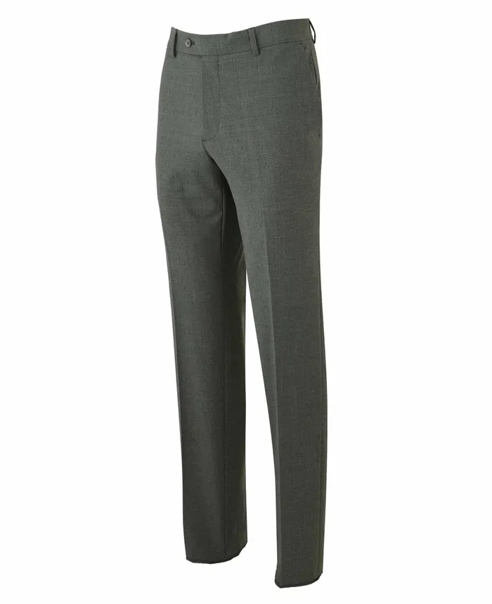 Savile Row Company Grey WoolBlend Tailored Suit Men Tailored Suits