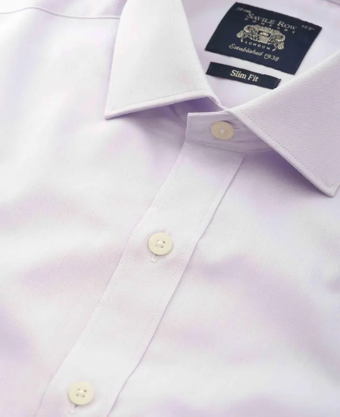 Savile Row Company Lilac Cotton Twill Slim Fit Formal Shirt 8211 Single Cuff Lilac Men Formal Shirts Savile Row Company Lilac Cotton Twill Slim Fit Formal Shirt 8211 Single Cuff Lilac Men Formal Shirts