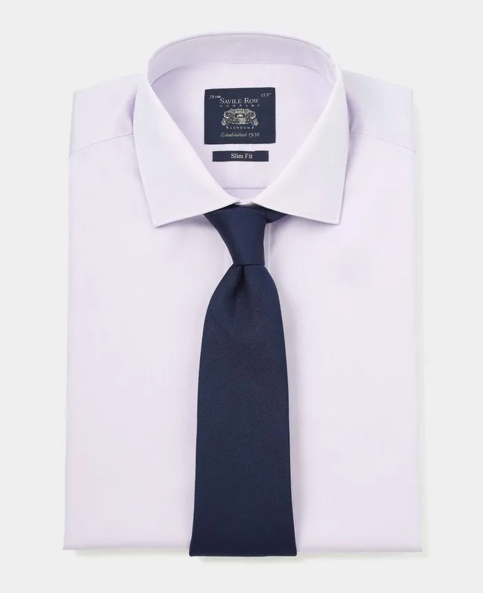 Savile Row Company Lilac Cotton Twill Slim Fit Formal Shirt 8211 Single Cuff Lilac Men Formal Shirts Savile Row Company Lilac Cotton Twill Slim Fit Formal Shirt 8211 Single Cuff Lilac Men Formal Shirts