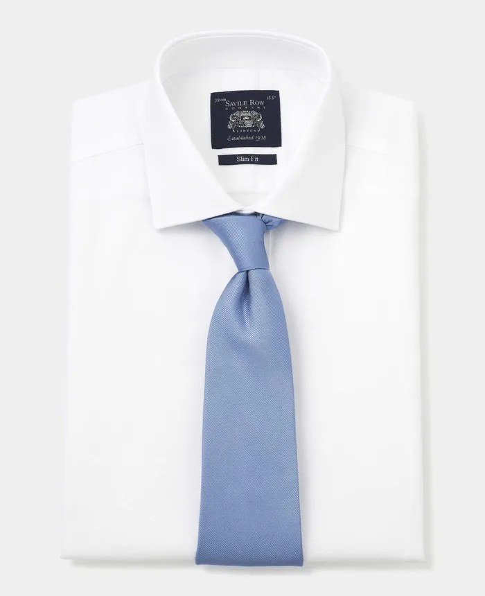 Savile Row Company White Textured Cutaway Collar Slim Fit Shirt 8211 Single Cuff Men Formal Shirts Savile Row Company White Textured Cutaway Collar Slim Fit Shirt 8211 Single Cuff Men Formal Shirts