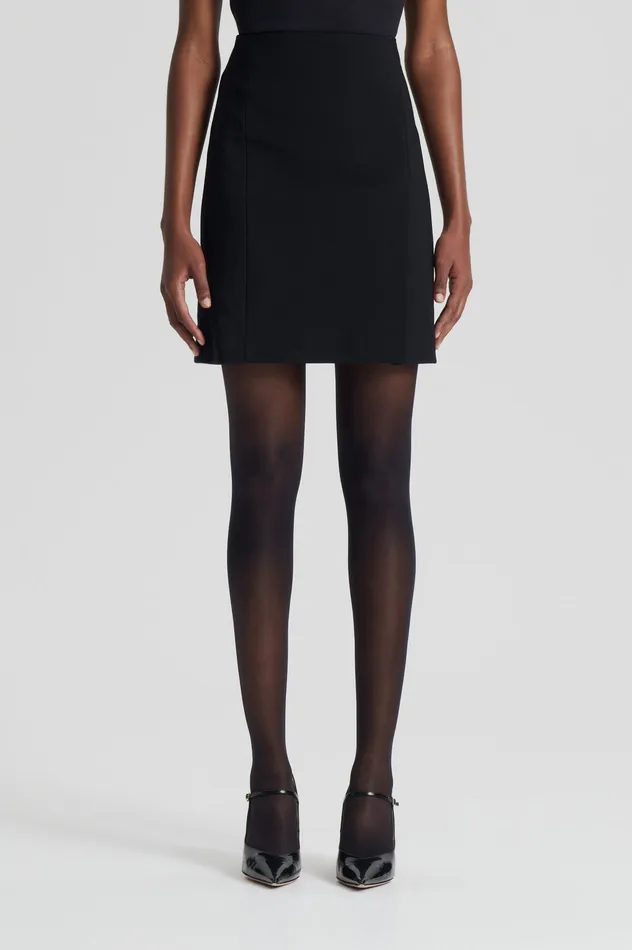 Scanlan Theodore ITALIAN MILANO KNIT SKIRT BLACK Women Skirts Scanlan Theodore ITALIAN MILANO KNIT SKIRT BLACK Women Skirts