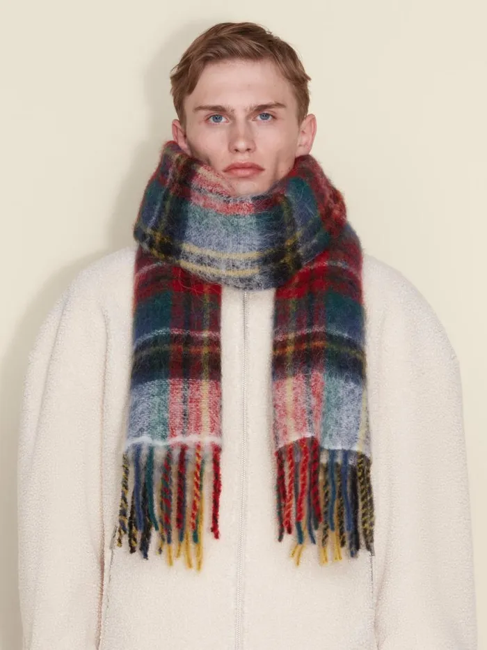 Scarves WomenMen Holzweiler Fresia Red Check