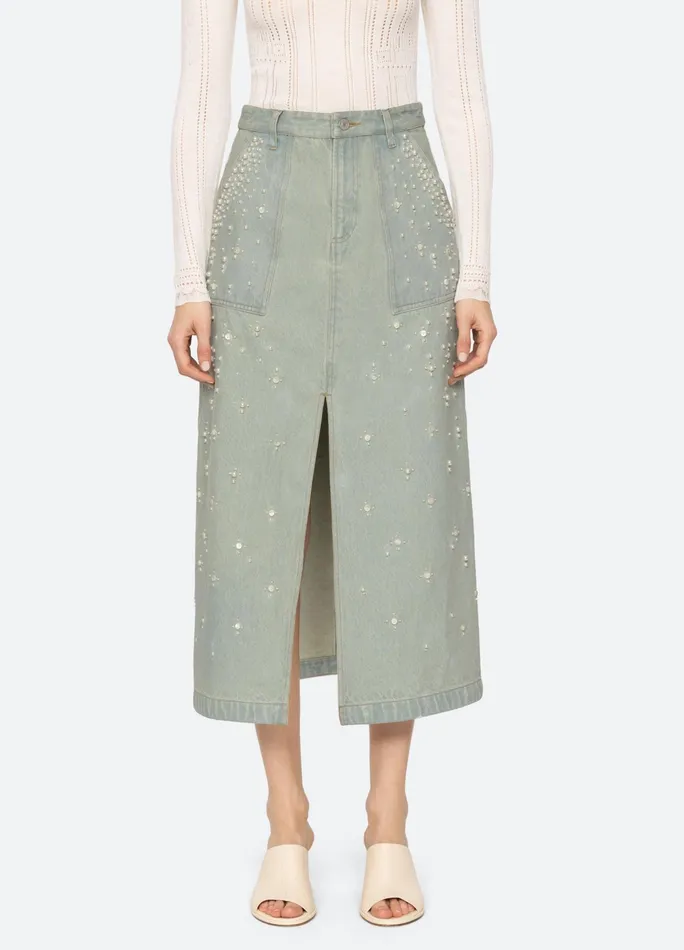 Sea New York Bottoms Perlette Skirt Blue 8211 Women