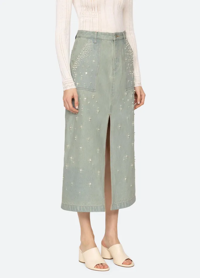 Sea New York Bottoms Perlette Skirt Blue 8211 Women