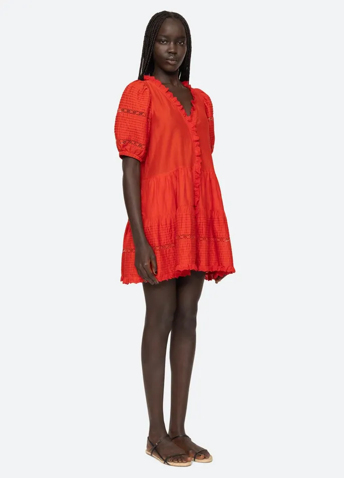 Sea New York Dresses Antonina Tunic Red 8211 Women