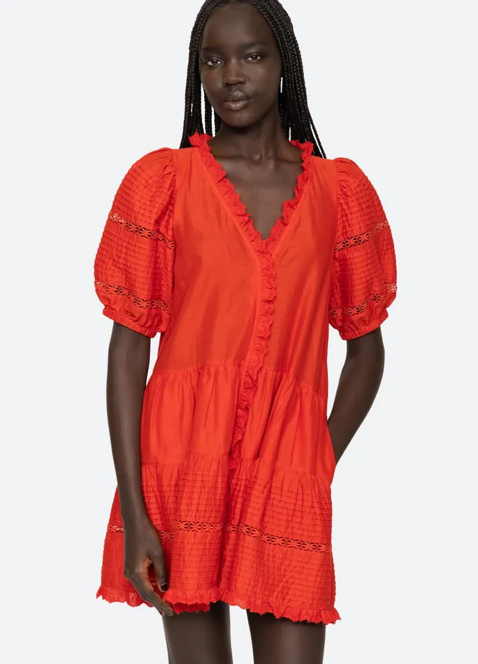 Sea New York Dresses Antonina Tunic Red 8211 Women