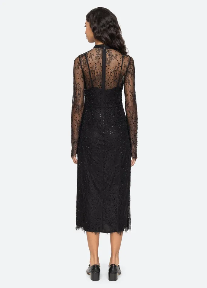 Sea New York Dresses Seraphina LS Dress Black 8211 Women