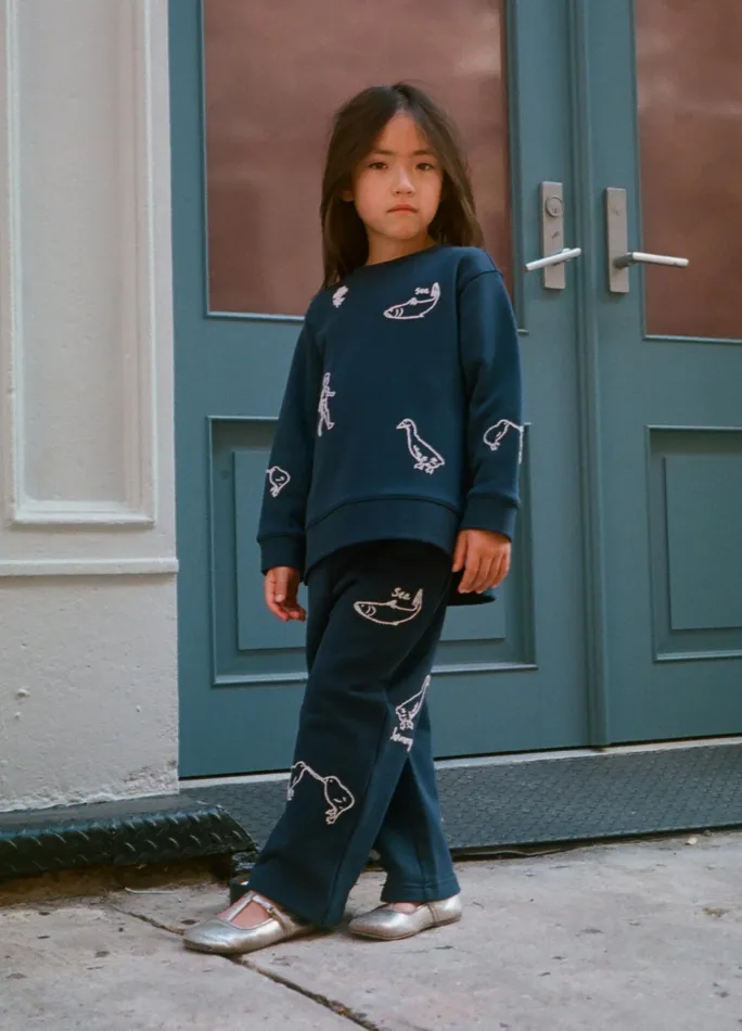 Sea New York Kids Demi Kids Sweatpants Navy 8211 Women
