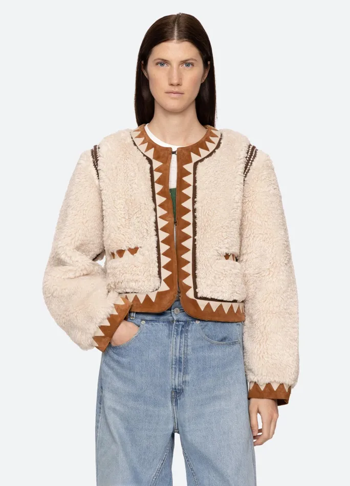 Sea New York Outerwear Ginevra Jacket Cream 8211 Women