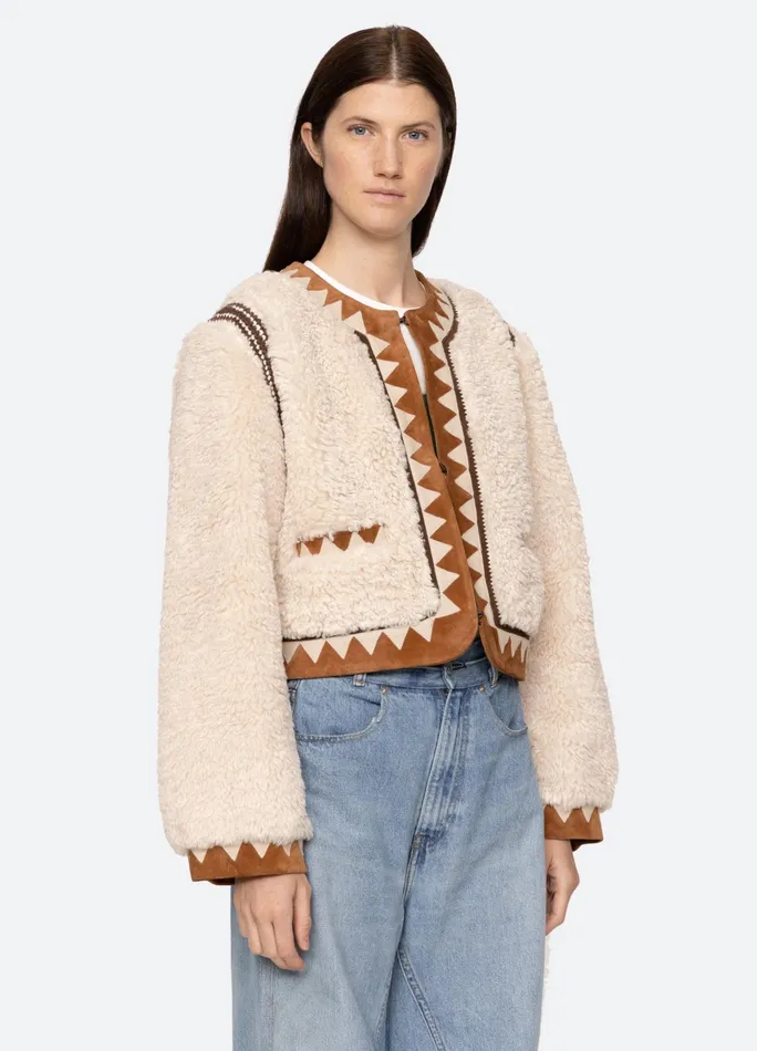 Sea New York Outerwear Ginevra Jacket Cream 8211 Women