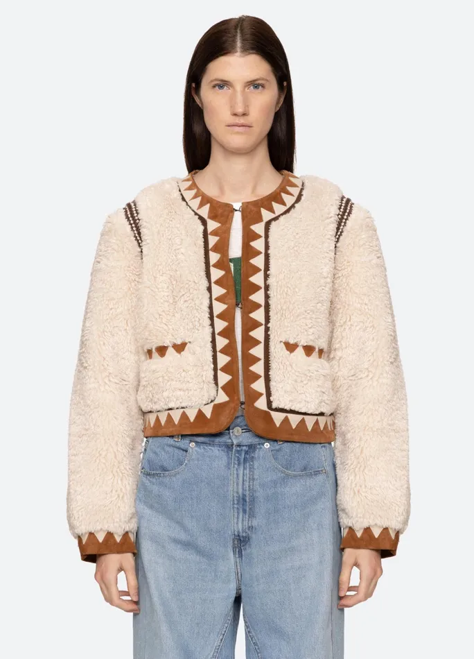 Sea New York Outerwear Ginevra Jacket Cream 8211 Women