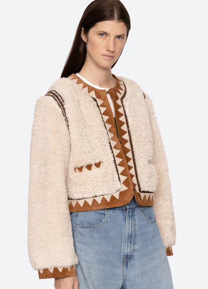 Sea New York Outerwear Ginevra Jacket Cream 8211 Women