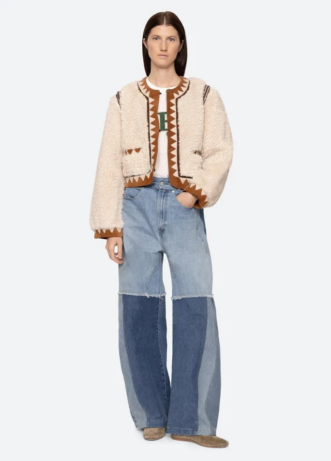 Sea New York Outerwear Ginevra Jacket Cream 8211 Women