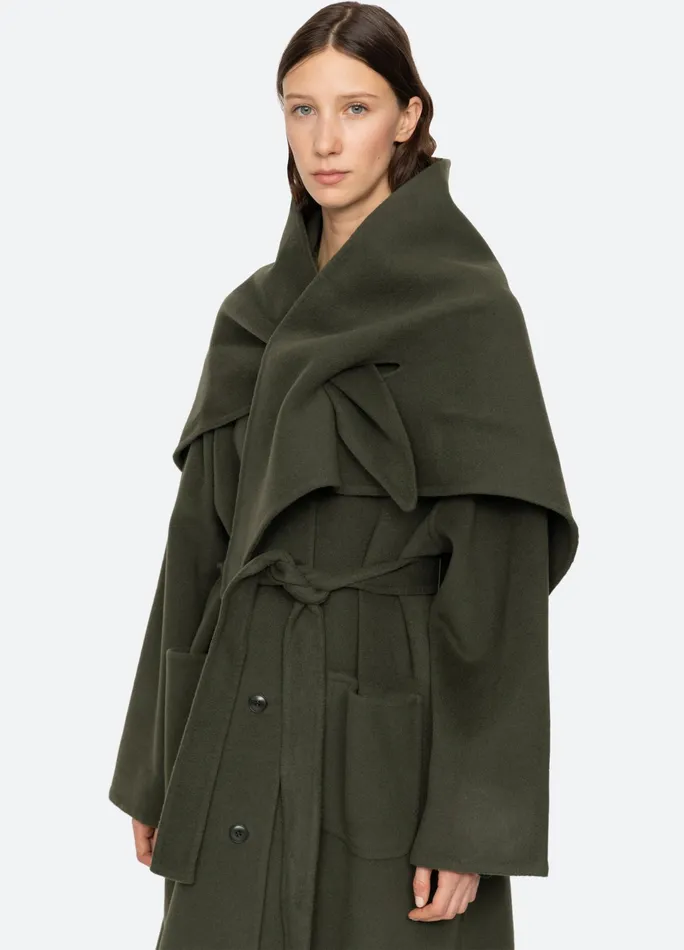 Sea New York Outerwear Viv Coat Brown 8211 Women