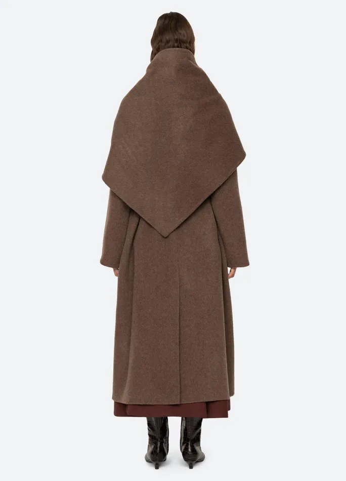 Sea New York Outerwear Viv Coat Brown 8211 Women