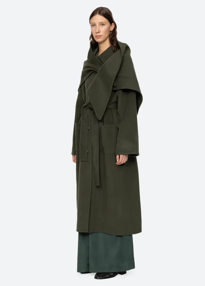 Sea New York Outerwear Viv Coat Brown 8211 Women