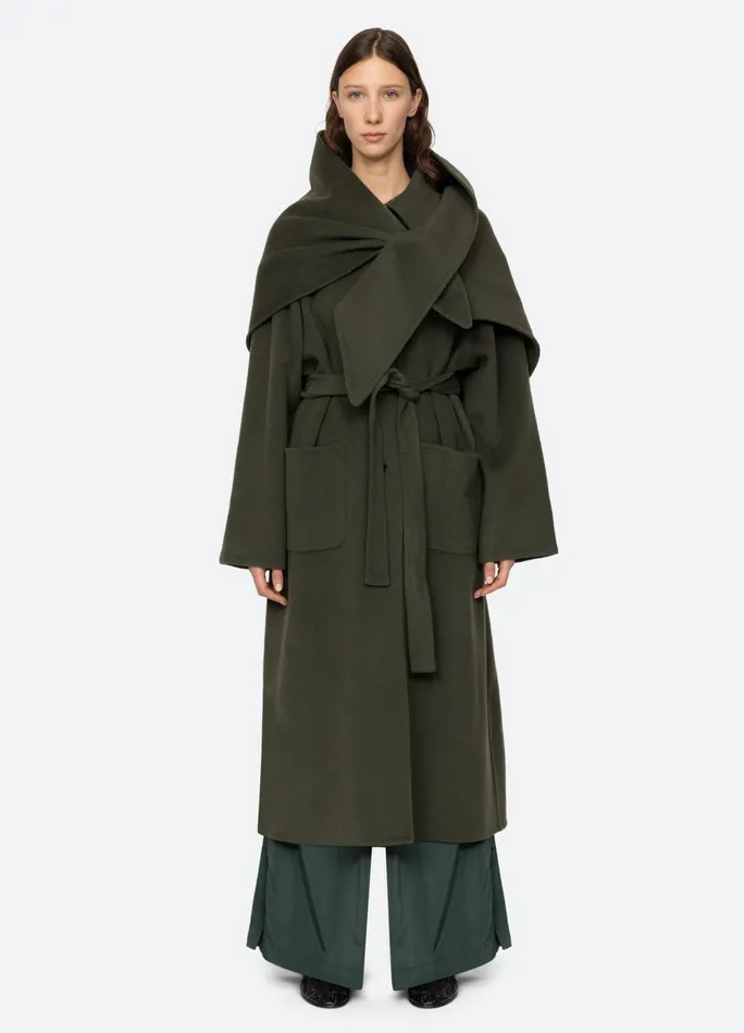 Sea New York Outerwear Viv Coat Brown 8211 Women