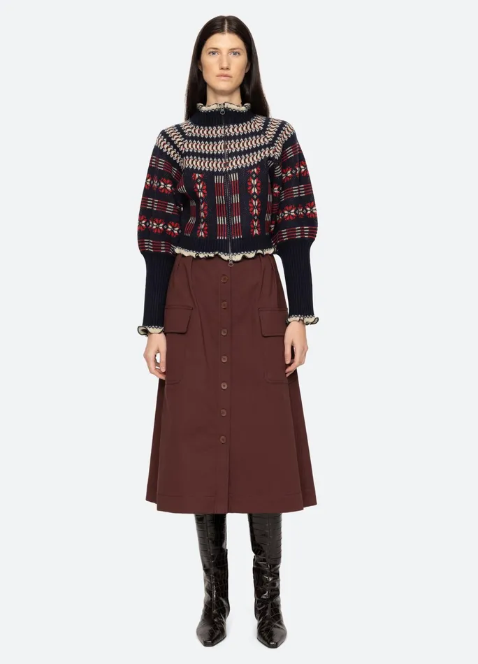 Sea New York Sweaters Ayla Cardigan Multi 8211 Women