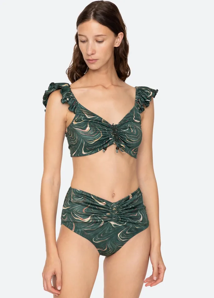 Sea New York Swimwear Amara Bikini Bottom Green 8211 Women
