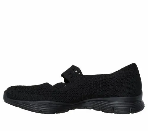 Seager 8211 Cute N039 Coy Black Women SKECHERS SlipOn