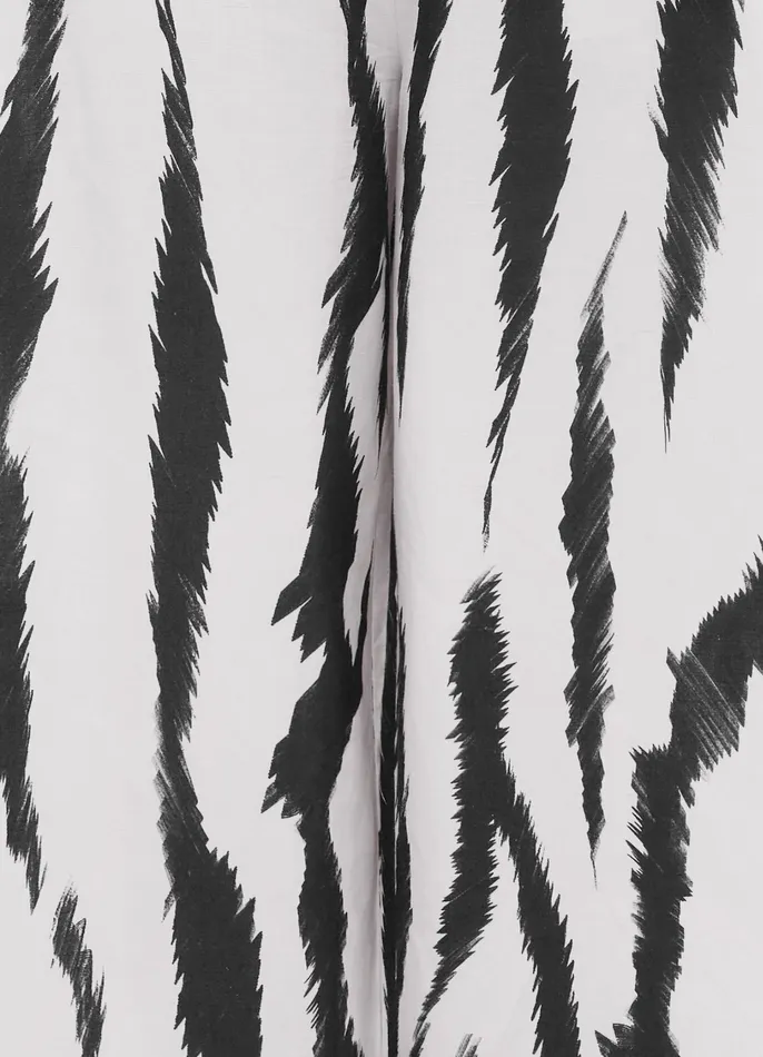Shelley Pants 8211 Tiger Print in White Two Piece Sets LEO LIN Women